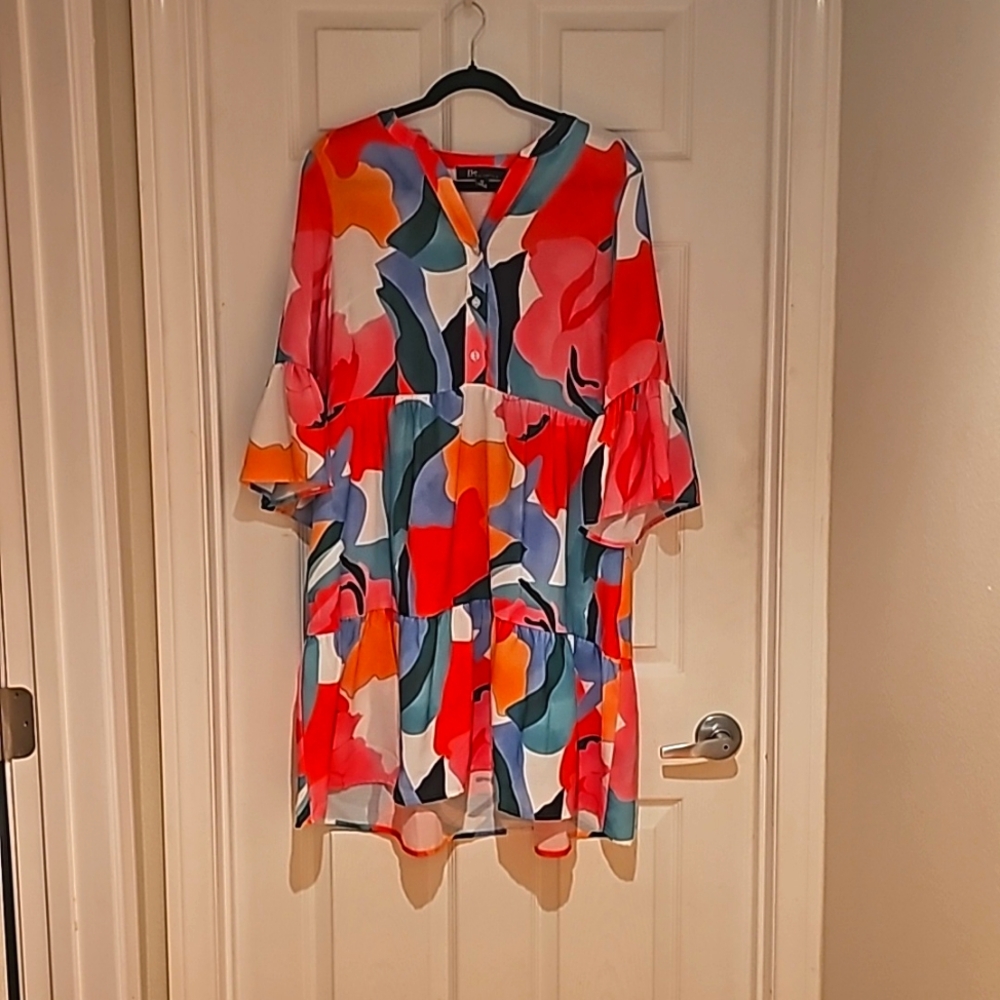 Colorful Floral Dress